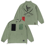 DDS OVERSIZED COACH JACKET OLIVE / BLACK (4627774210166)