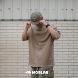 ショートブリムウォッシュドキャップ / MOBLAB Short-brimmed Washed Cap