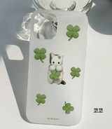 ラッキーサムココキャットフォーンケース / Lucky some coco cat phone case