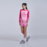 サンリオハローキティー レターリングラグランロングスリーブTシャツ