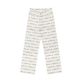 Logo pant ( CREAM / GREEN ) (6594954395766)