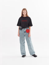エンジェルシャーロンプリントワイド半袖Tシャツ / angelsharon print wide short sleeve t-shirt (4534300344438)