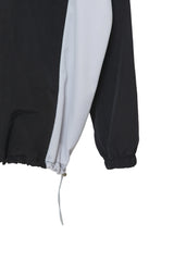 2wayナイロンスェットシャツ / two-way nylon sweatshirt