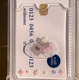 Cookie Kuma Choco Cookie Card storage Phone Case