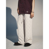 スタージャカードバンディングパンツ / STAR JACQUARD BANDING PANTS_ECRU