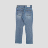 フロントスリットローデニム / FRONT SLIT LOW DENIM