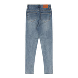 ハイウェストスキニージーンズ/HIGH WAIST LIGHT BLUE SKINNY JEAN [6808]
