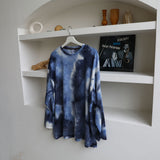 ASCLO Tie Dye Knit T Shirt (3color)