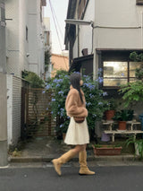 [MADE] Pudding Fur Jacket (Peach Beige)