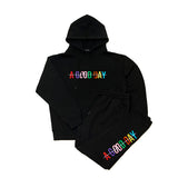 RAINBOW PANTS (BLACK) (6555011285110)
