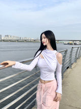 897. マルチリボンワイドパンツ / [High quality] 897. Multy ribbon wide pt (3color)