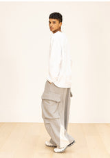 DIVISION WIDE CARGO STRING PANTS