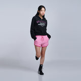 サンリオ ハローキティ レタリングクロップフーディージップアップ