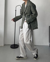 ヴァイパーレザーブレーザー / OWN Viper Leather Blazer (2 colors)