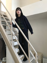 ペリルラウンドネックニット