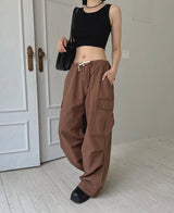 ボーイワイドカーゴパンツ/Boy Wide Cargo Pants (2color)