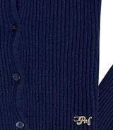 メイドボタンニットトップ / PNF made Mov button knit top