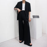 SI ミニマル半袖ジャケット / SI Minimal Short-Sleeved Jacket (2 colors)