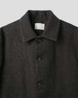 ウールセンスインナーフードコート/wool sense inner hood coat 2color