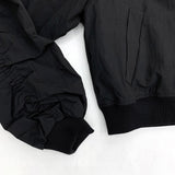 SI クロップドシャーリングアビエーションジャンパー / SI Cropped Shirring Aviation Jumper (2 colors)