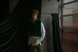 スクエアラムウールベスト / Square Lambs Wool Vest (4445006495862)