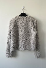 ふわふわファーカーディガン
