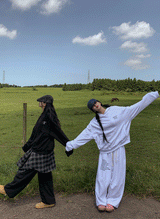 (UNISEX) チャントレタリングトレーニングパンツ