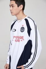 2フューリアスクラブサッカージャージ LS Tシャツ / 2 FURIOUS CLUB SOCCER JERSEY LS T-SHIRT WHITE