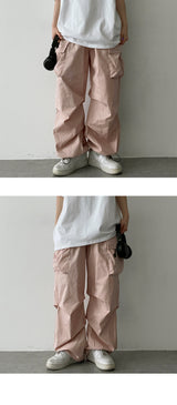 ヒップストリングワイドカーゴパンツ / Hip String Wide Cargo Pants