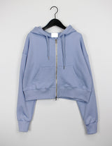 ピーナッツクロップジップアップ/Peanut Crop Hood Zip Up (4color)
