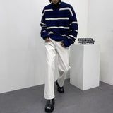 アンゴラストライプニット/EV Angora Striped Knitwear (2 colors)