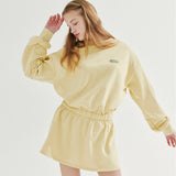 BANDING JERSEY MINI DRESS_MUSTARD (6690081407094)