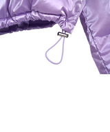 Glitter Crop Padding_Light Purple