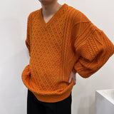 ルーズフィットメンニット/SK Loose fit Fischer Man Knitwear (5 colors)
