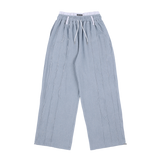 ダブルタックフリンジバンディングパンツ