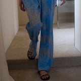 チリングバンディングパンツ / CHILLING BANDING PANTS_BLUE GRAY