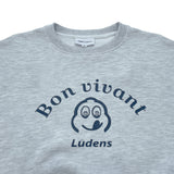 Women Bon Vivant Crop Crewneck_Melange Gray