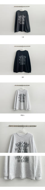 a vintage sweatshirt
