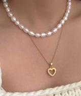 ホワイトパールネックレス / white pearl necklace