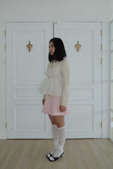 SHASHA TULLE BUSTIER TOP _WHITE