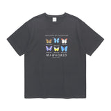 バタフライTシャツ / BUTTERFLIES TEE CHARCOAL