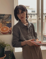 ポスターケーブルニット