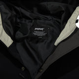 ワイドフーディージャケット/BSR2223FWJK047 WIDE HOODED JACKET BLACK