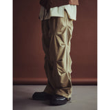 ピグメントウォッシュドクリースパンツ / PIGMENT WASHED CREASE PANTS_CAMEL BROWN