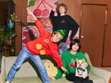 [KIDS] KIRSH X MISAKI KAWAI KIDS SWEATSHIRT [RED]