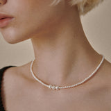 Point Freshwater Pearl Necklace B