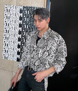 Python Pattern Shirt(2 color) (6595313270902)