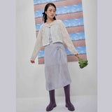 Fluffy lace cardigan (6684235956342)