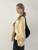 Pompom quilting shoulder bag 