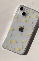 グルーミングパーティーイェローフォーンケース / Grooming Party Yellow Phone Case